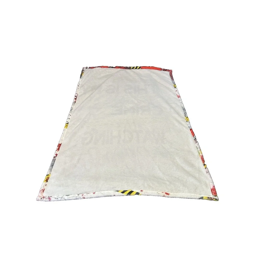 NEW small lap blanket throw approx. 38x30‎ inches true crime